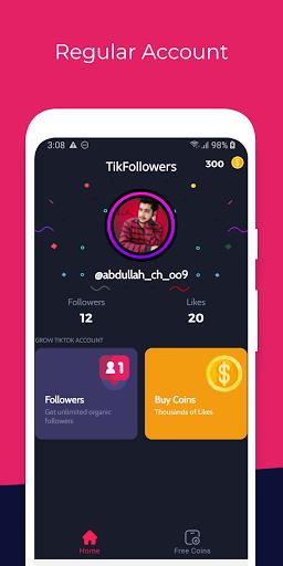 TikFollowers - Get Free Tiktok Followers and Likes ဖန်သားပြင်ဓာတ်ပုံ 3