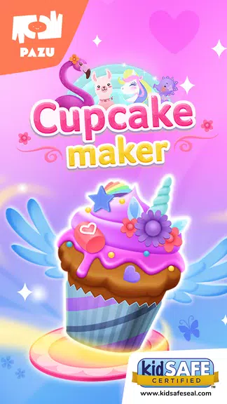 Cupcake maker cooking games स्क्रीनशॉट 1