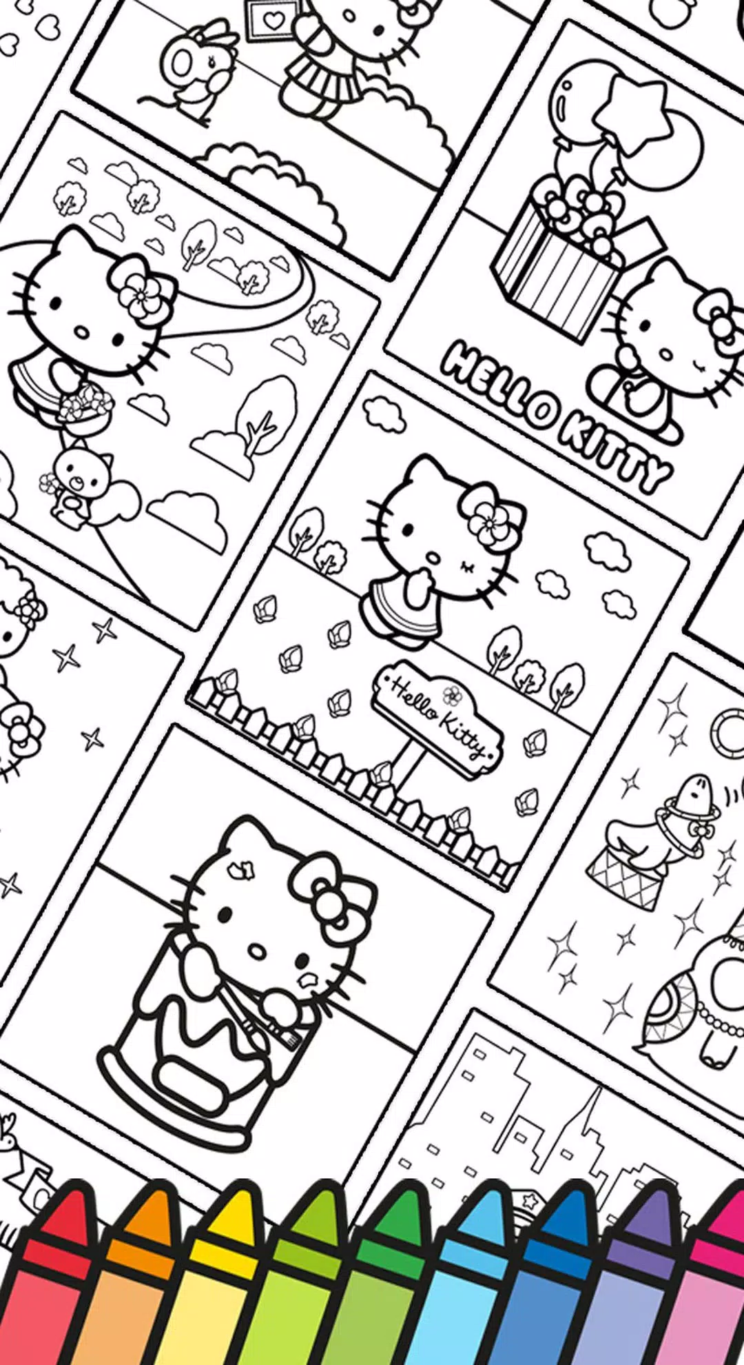 Hello Kitty: Coloring Book Ảnh chụp màn hình 3