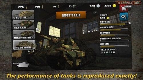 Attack on Tank : World Warfare স্ক্রিনশট 3