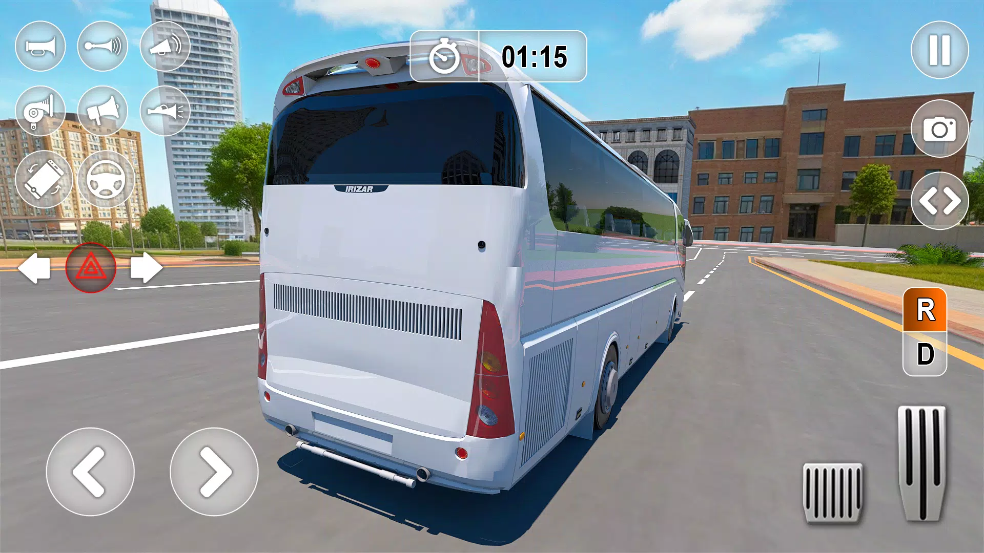 Bus Driving Games 3d Simulator Zrzut ekranu 1