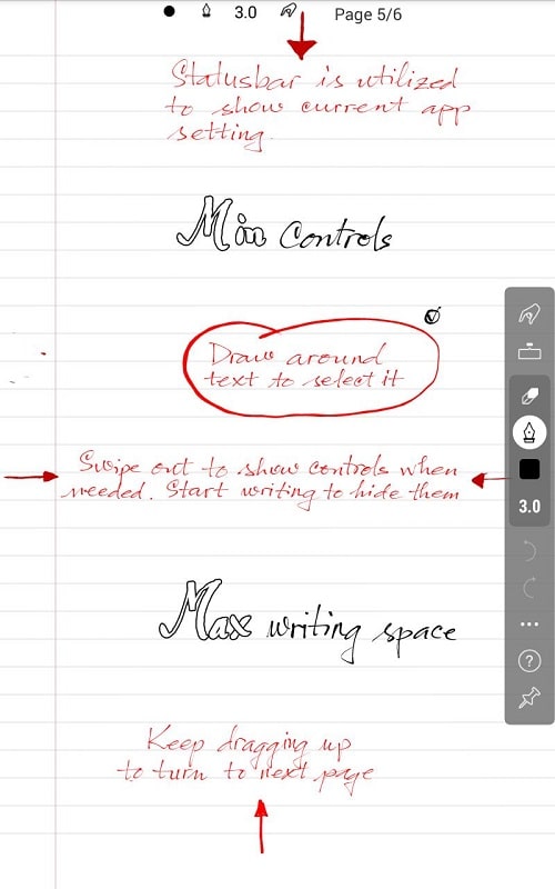 INKredible - Handwriting Note Capture d'écran 1