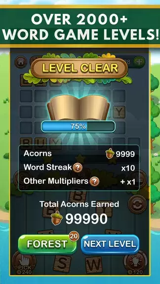 Word Forest: Word Games Puzzle Zrzut ekranu 2