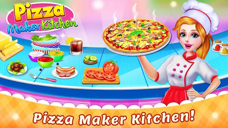 Pizza Maker game-Cooking Games ဖန်သားပြင်ဓာတ်ပုံ 4