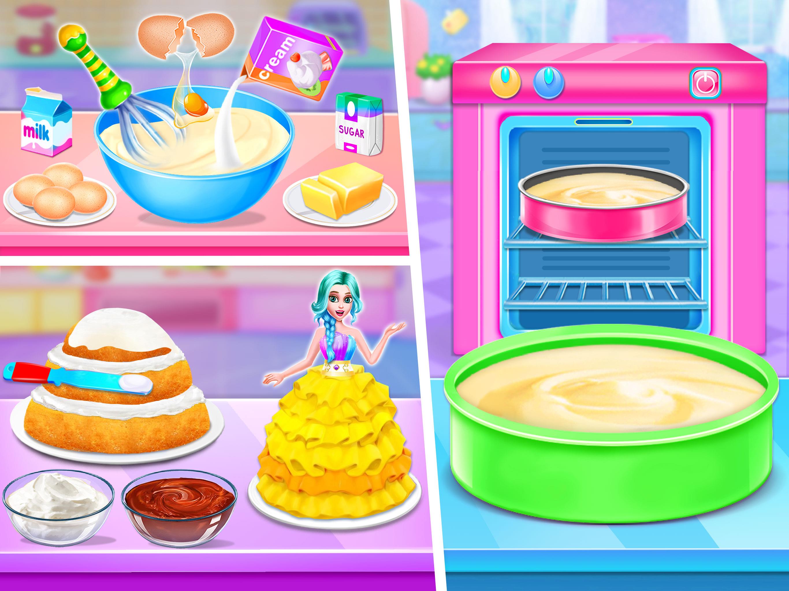 Doll House Cake Maker Game應用截圖第2張