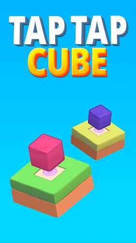 Tap Tap Cube - Idle Clicker Schermafbeelding 1