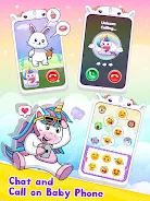 Baby Unicorn Phone For Kids स्क्रीनशॉट 2