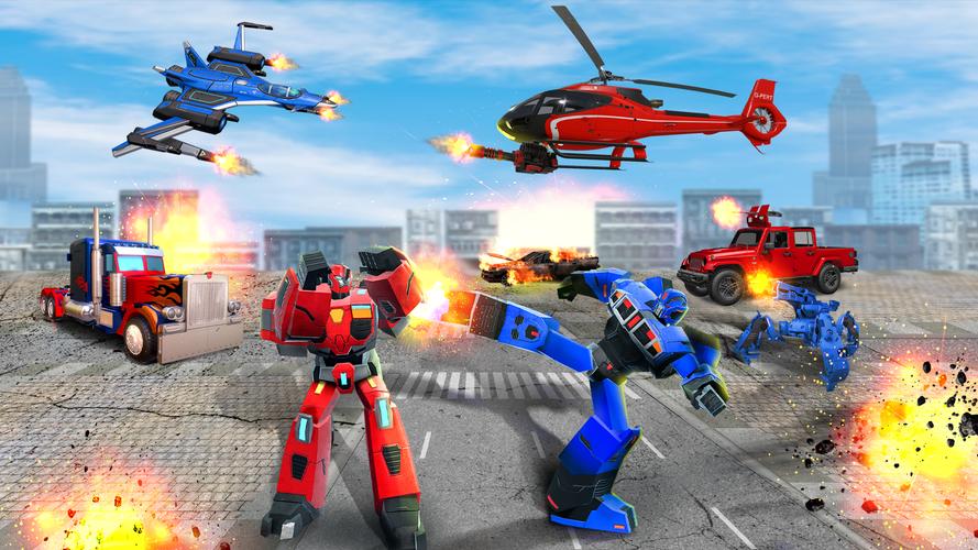 Hero Robot 3D: Robot Transform Скриншот 1