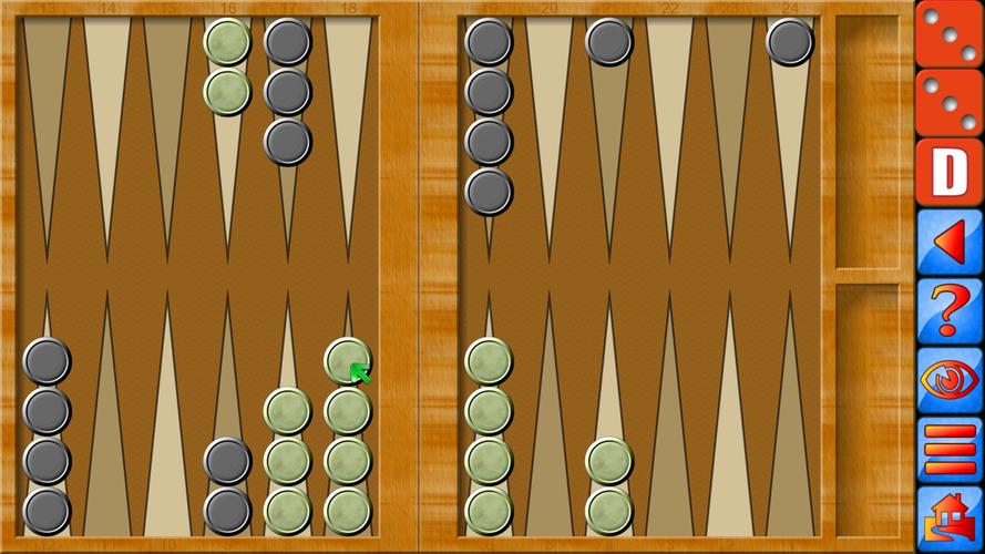 Backgammon V+ 스크린샷 2