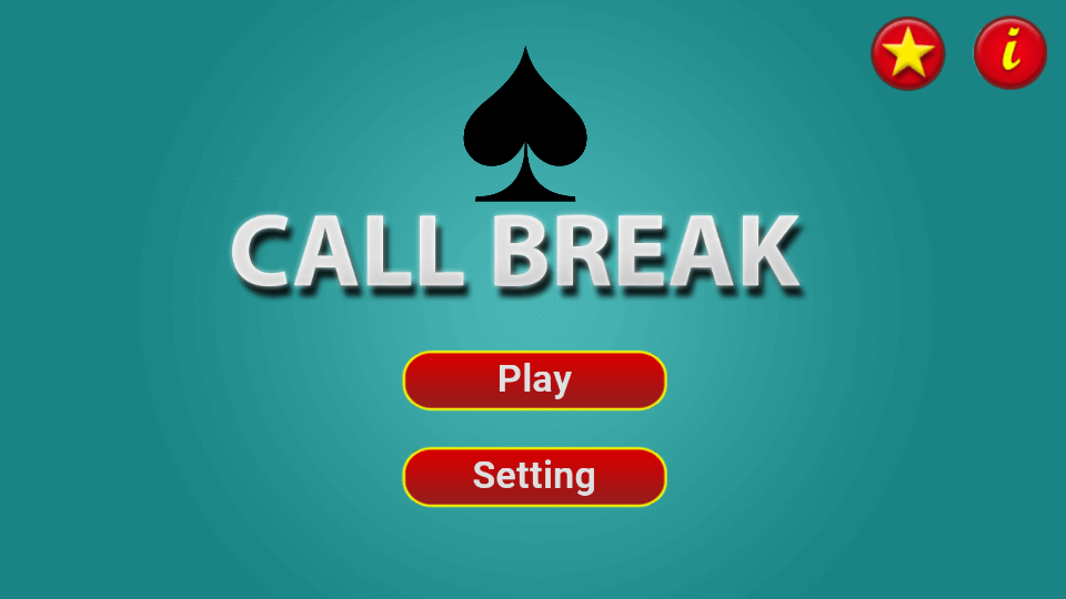 Call break : Offline Card Game Captura de tela 3