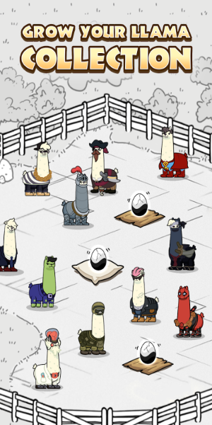 Mutant Llama: IDLE Breed Games Скриншот 1