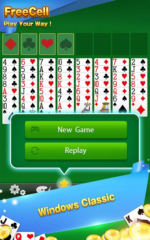 Schermata Solitaire - FreeCell Card Game 4