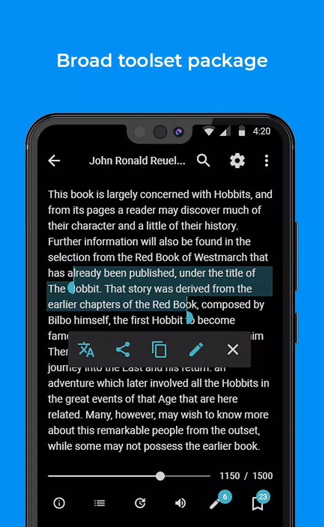 Schermata FullReader 2
