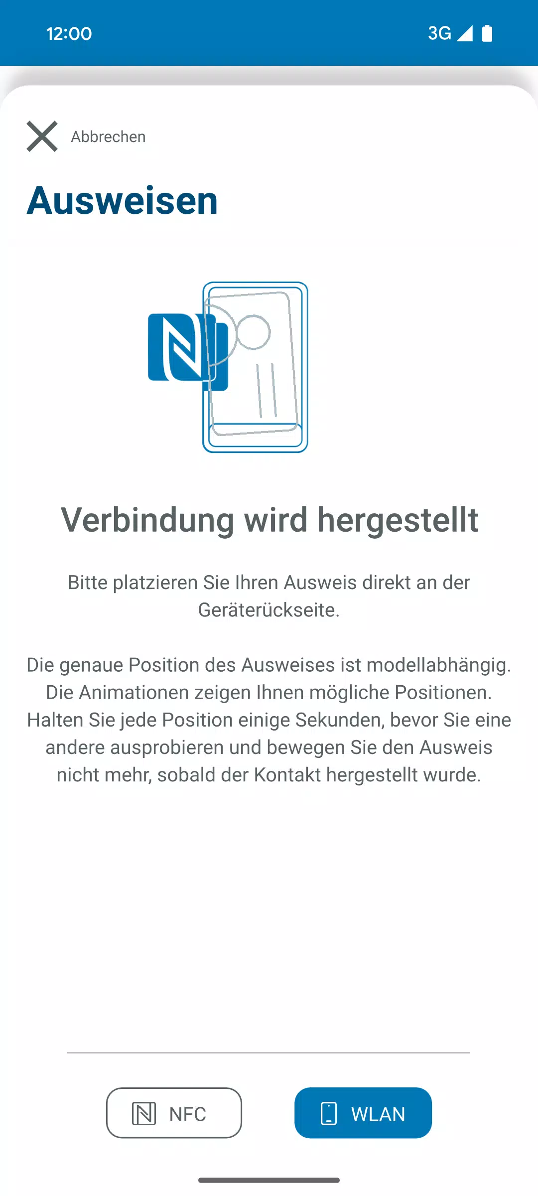 AusweisApp Bund Captura de tela 4