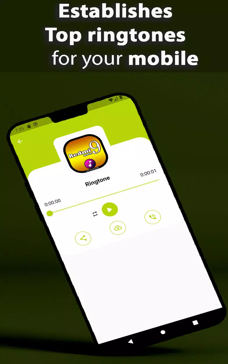 Redmi Note 9 Ringtone App Ảnh chụp màn hình 4