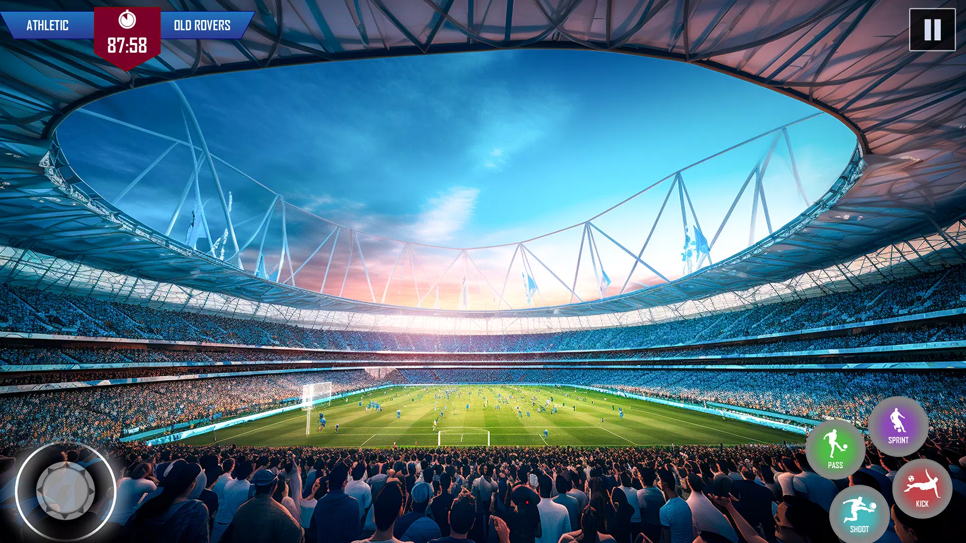 Football Games 2024 Real Kick Ekran Görüntüsü 1
