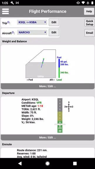 PA28 Performance Tangkapan skrin 1