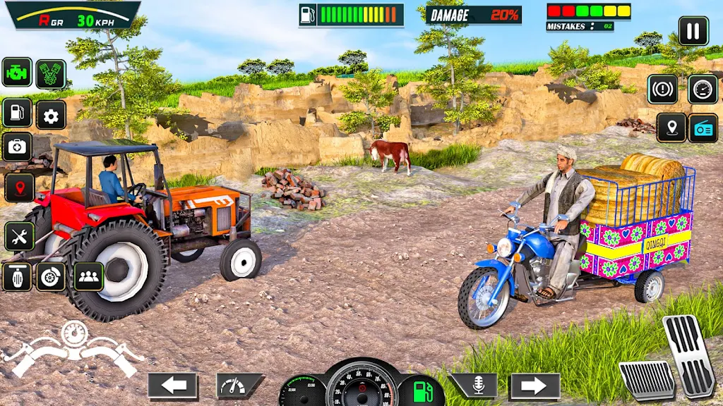 Tuk Tuk Rickshaw: Auto Game Ảnh chụp màn hình 1