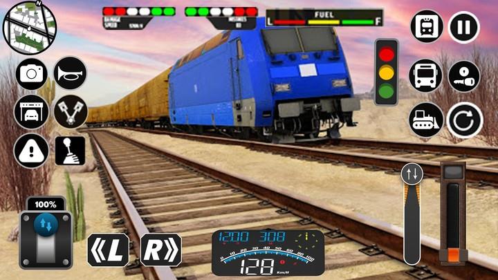 Indian Train Racing Games Ảnh chụp màn hình 2