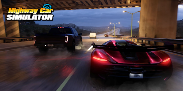 Highway Traffic Car Simulator Zrzut ekranu 3