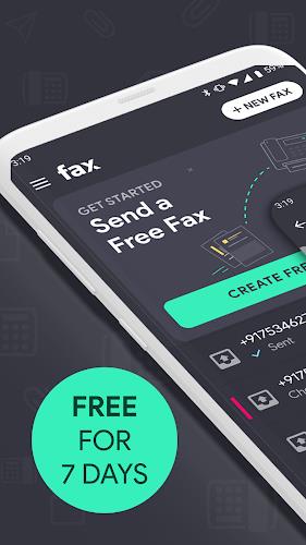 Send Fax plus Receive Faxes Ekran Görüntüsü 1