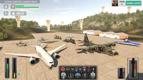 Fly Airplane flight simulator Скриншот 4