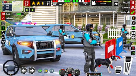 Car Game - Police Car Chase Captura de tela 3