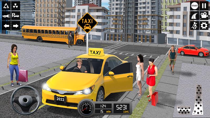 Taxi Simulator 3d Taxi Sim Скриншот 4