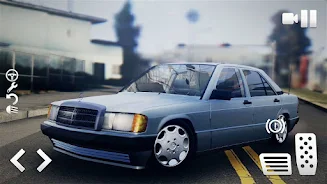 Schermata Mercedes 190E: Crime City Ride 1