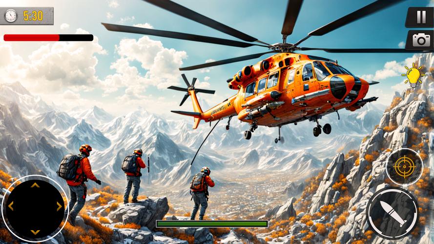 Gunship Battle Offline Game Captura de pantalla 3