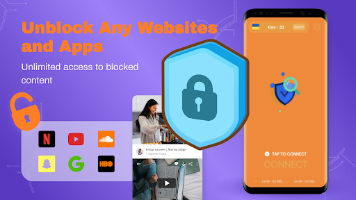 VPN Ukraine - Free VPN Proxy Server & Secure App Captura de tela 1