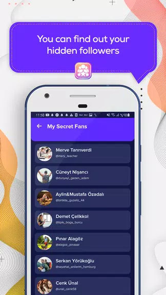 MyReport: View Hidden Accounts Captura de pantalla 3