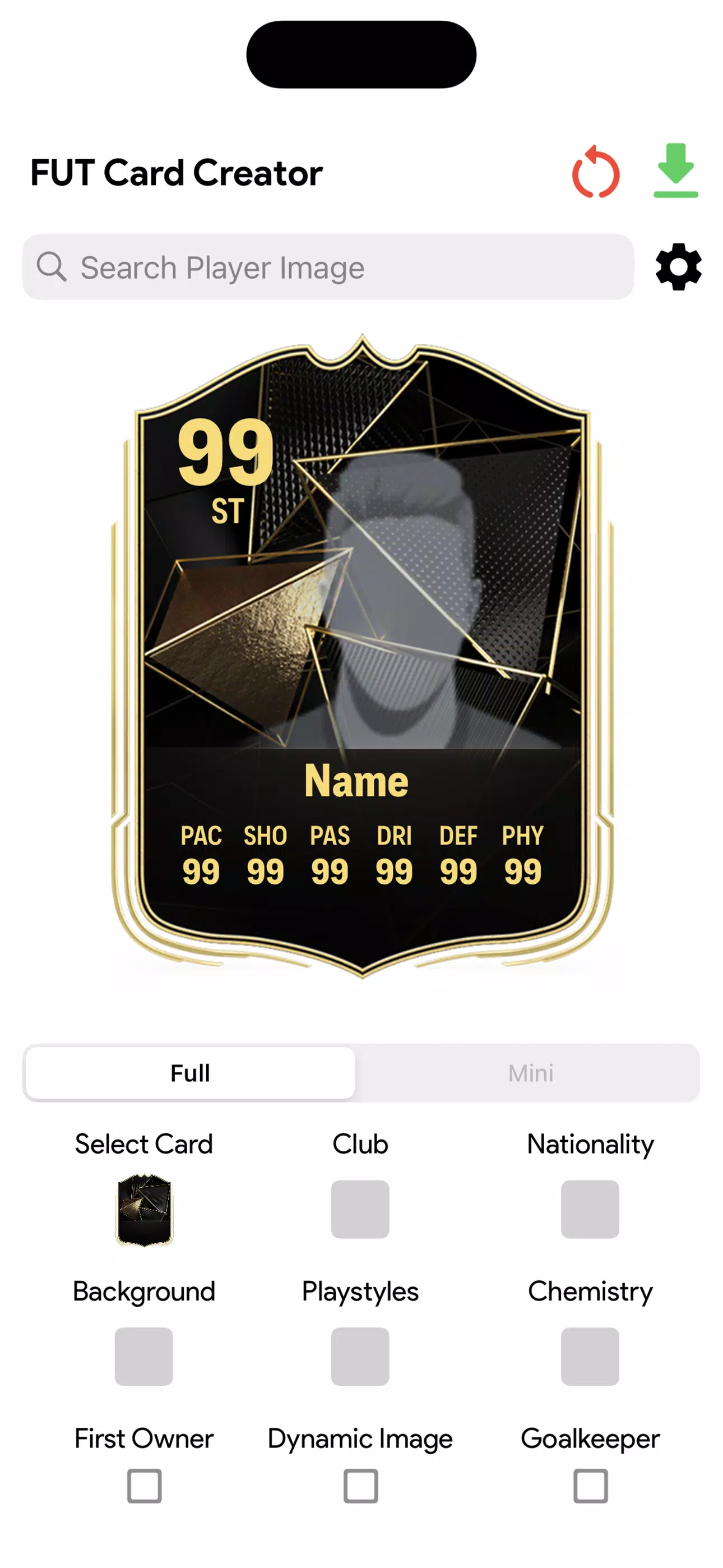 FC Card Creator 25 Screenshot 4