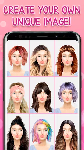 Long Hairstyles Photo Zrzut ekranu 2