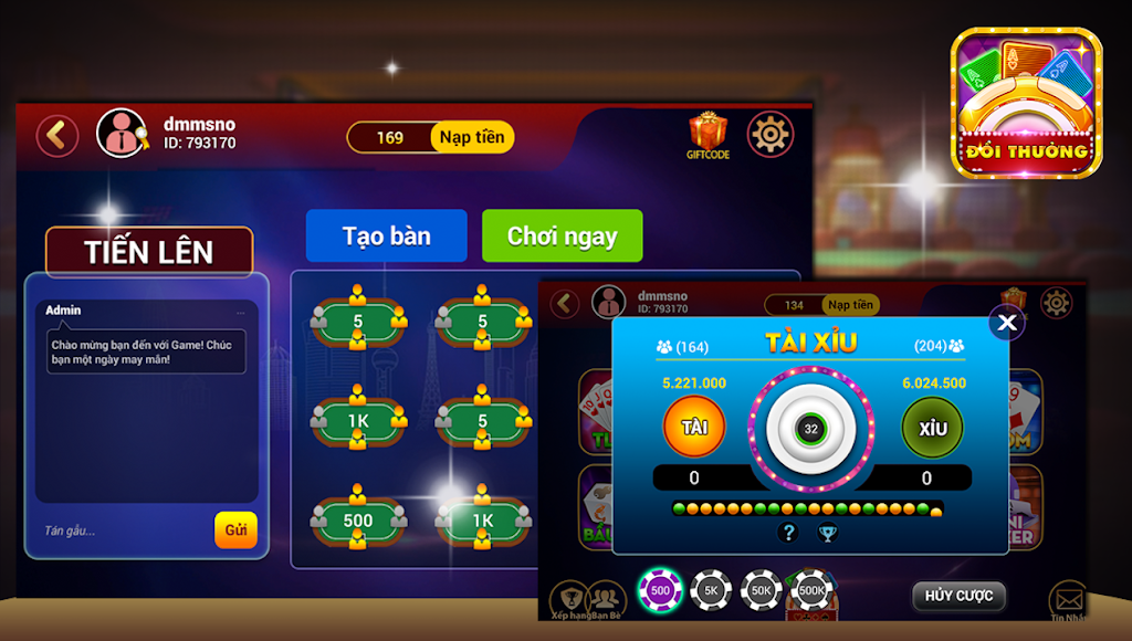 BemClub game danh bai doi thuong Captura de tela 2
