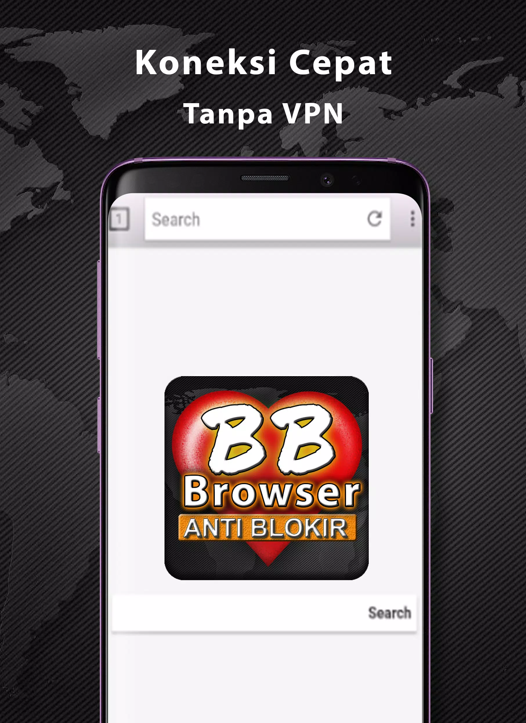 BF-Brokep Browser Anti Blokir Captura de pantalla 3