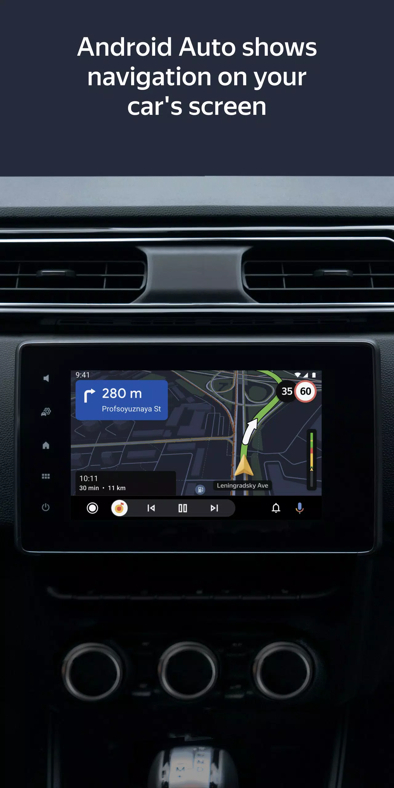 Yandex Navigator स्क्रीनशॉट 1
