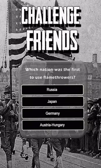 WW1 History Knowledge Quiz Capture d'écran 2