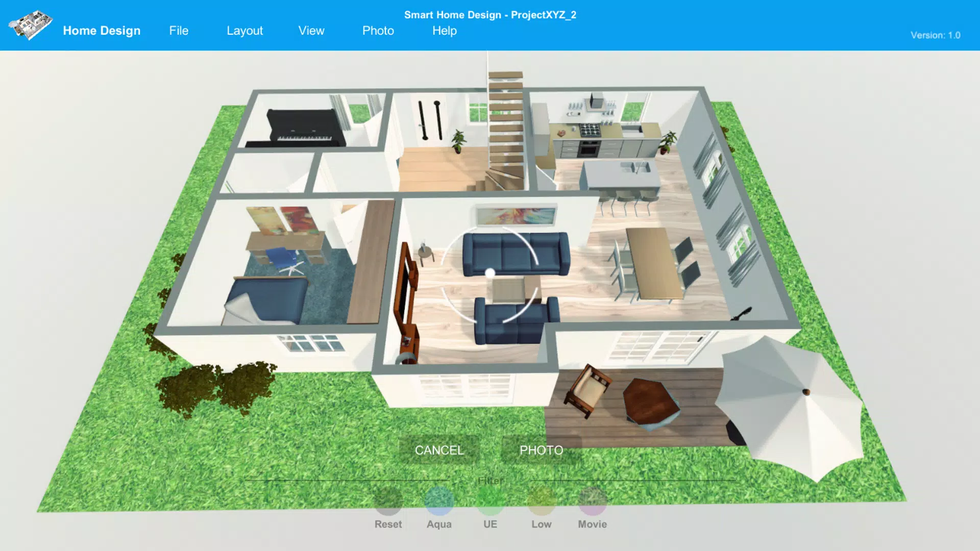 Smart Home Design Tangkapan skrin 2