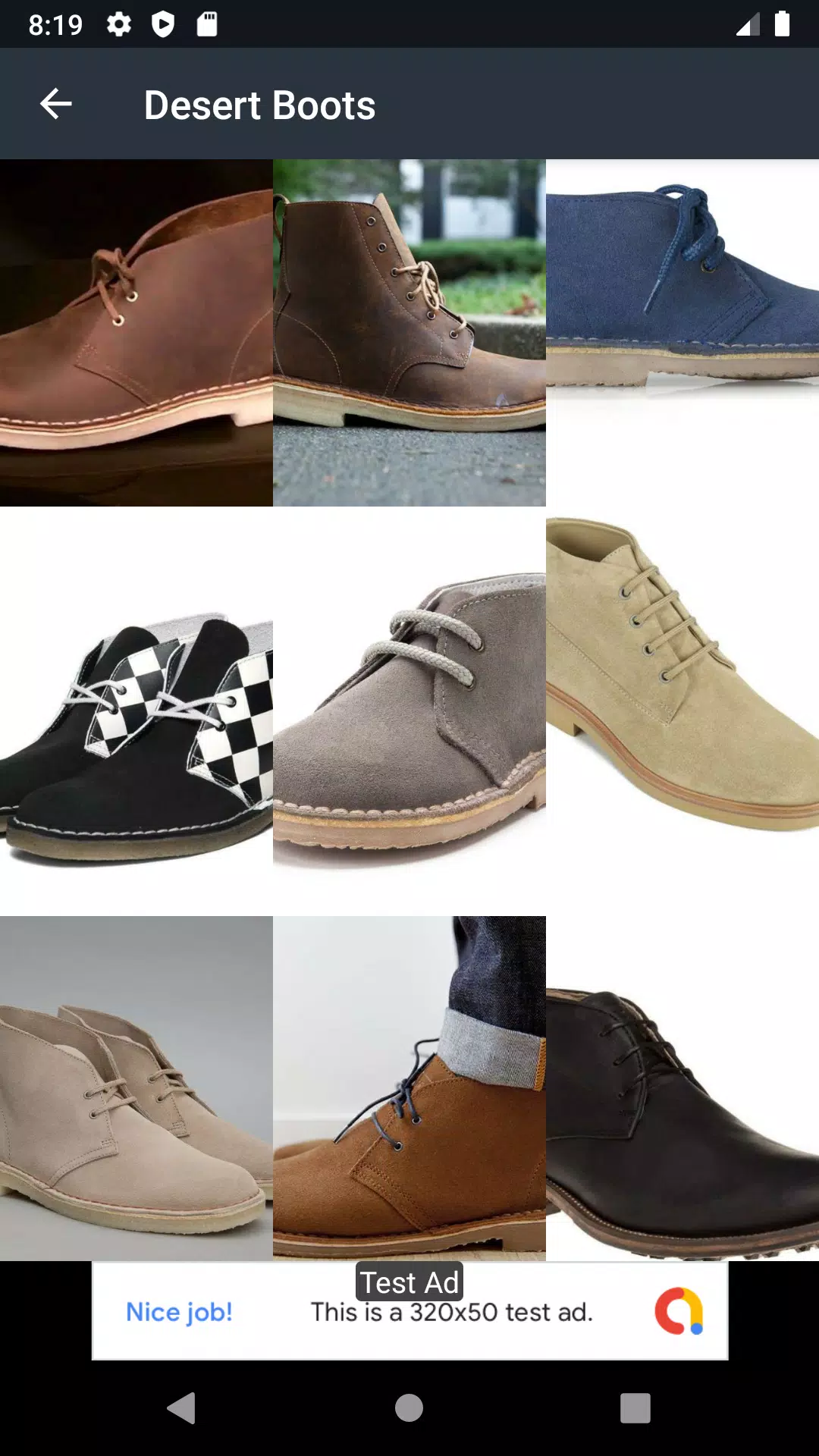 Desert Boots Ideas ဖန်သားပြင်ဓာတ်ပုံ 2