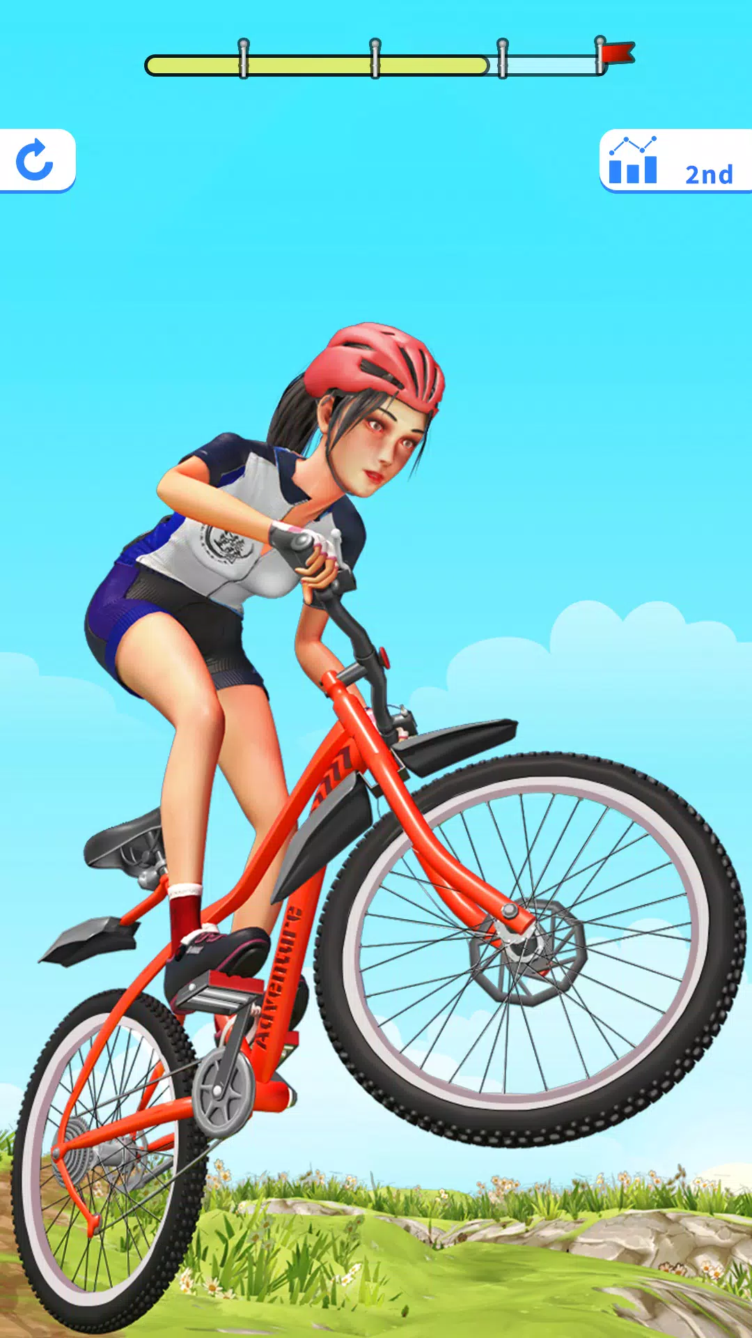 BMX Cycle Extreme Bicycle Game Ekran Görüntüsü 2