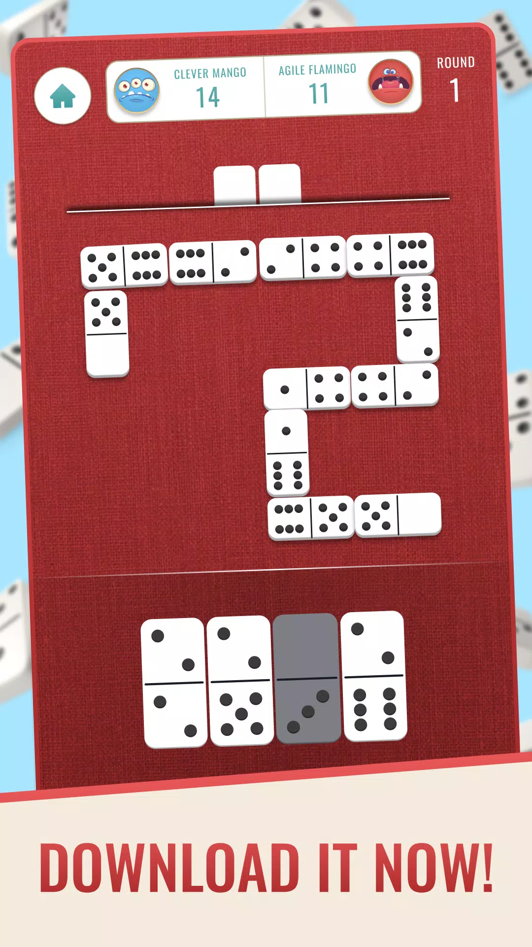 Classic Dominoes: Board Game Ekran Görüntüsü 2