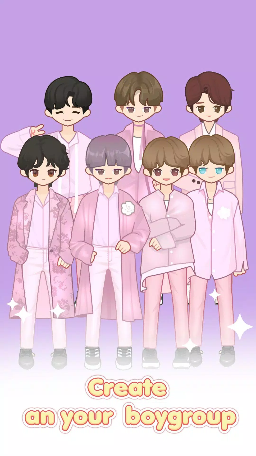 MYIDOL (#Dress up #BoyGroup #k Captura de pantalla 2