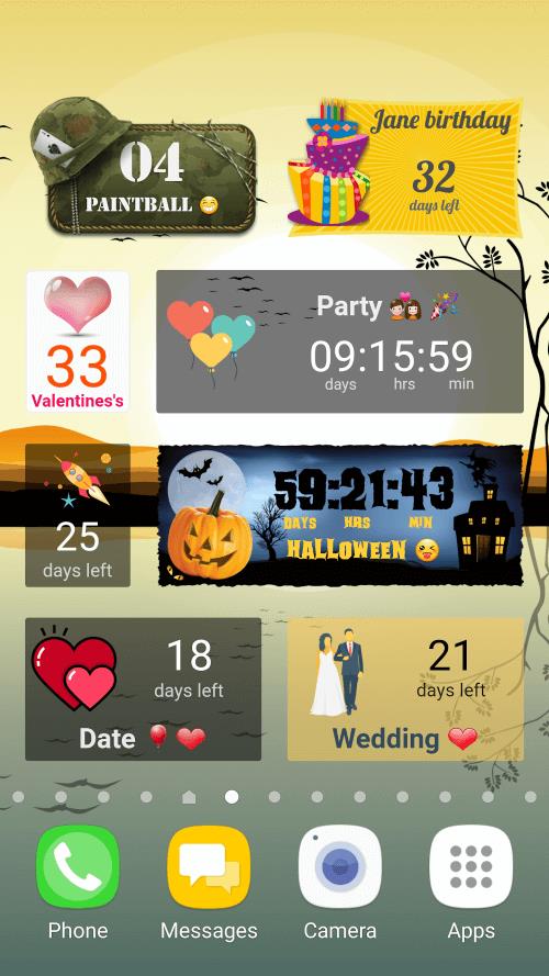 Schermata Countdown Days App & Widget 2