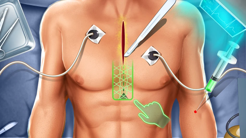 Heart Surgery Doctor Game Ekran Görüntüsü 2