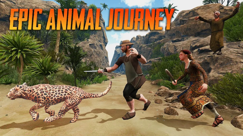 The Leopard - Animal Simulator Schermafbeelding 1