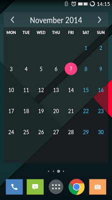 Month Calendar Widget by BiHSnow 스크린샷 2