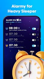 Alarm Clock - Alarm Smart App 스크린샷 1