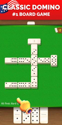 All Fives Dominoes 스크린샷 2