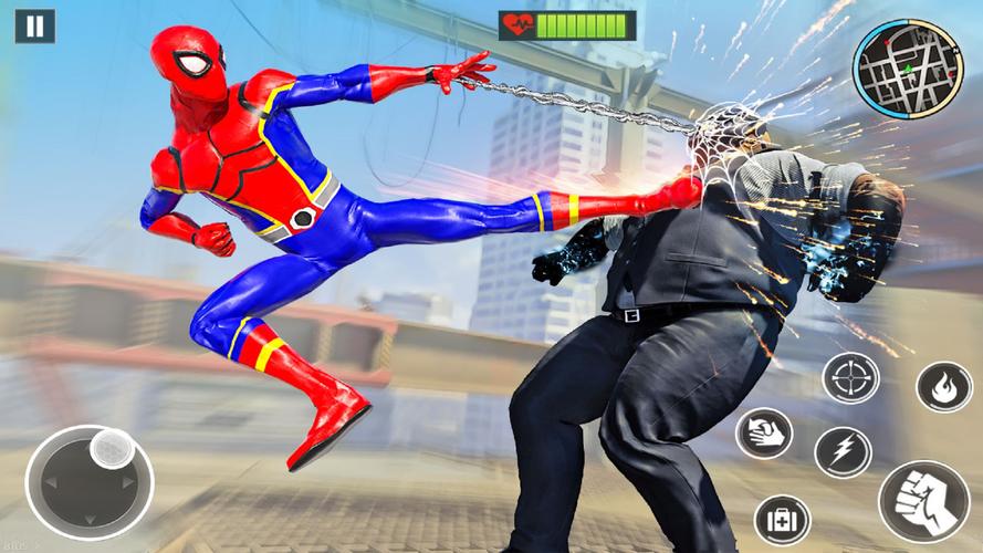 Robot Spider Hero Spider Games 스크린샷 2